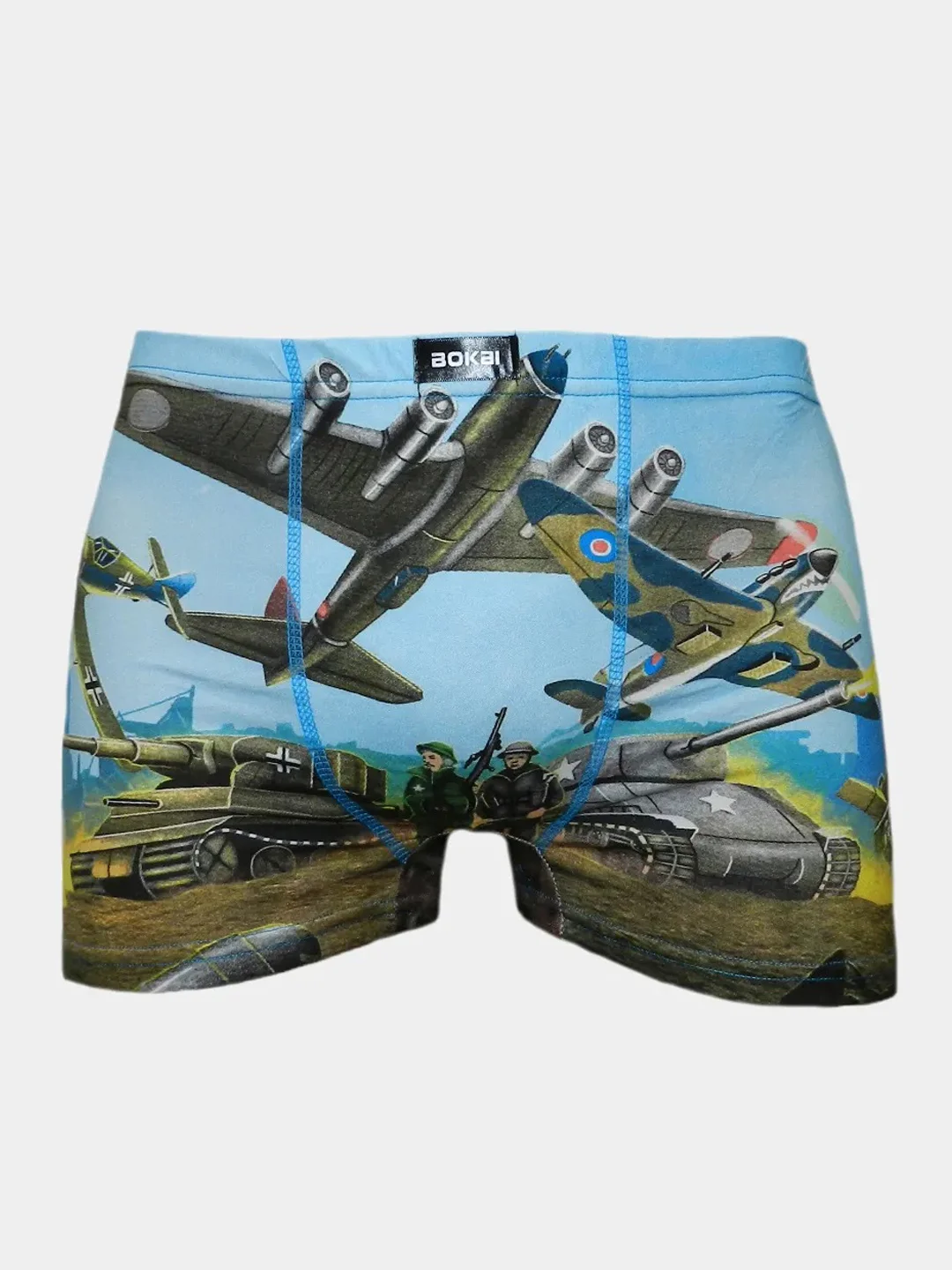 Бирюзовый трусы мужские BOKAI ASSAULT