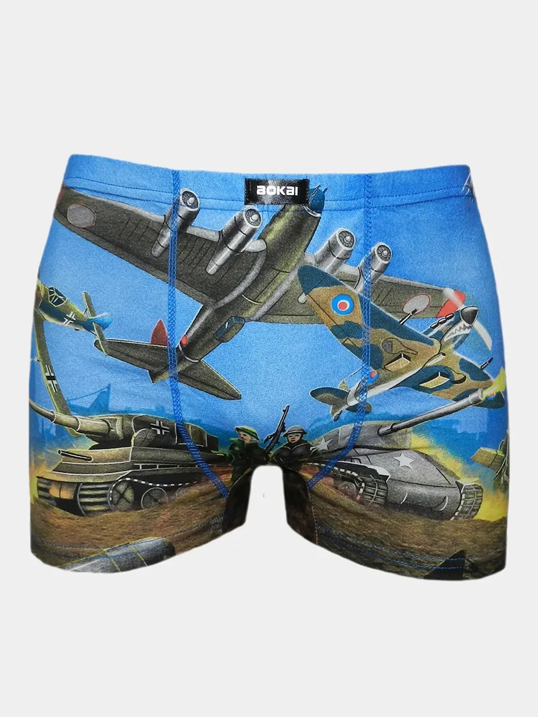 Синий трусы мужские BOKAI ASSAULT
