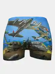 Синий трусы мужские BOKAI ASSAULT
