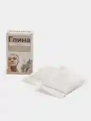 Белый глина косметическая натуральная в порошке, индивидуальная упаковка, 100 г