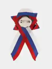 Брошь "На праздник 9 мая", ручная работа
