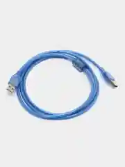 Синий кабель удлинитель USB 2.0 A - USB 2.0 A, 3 размера