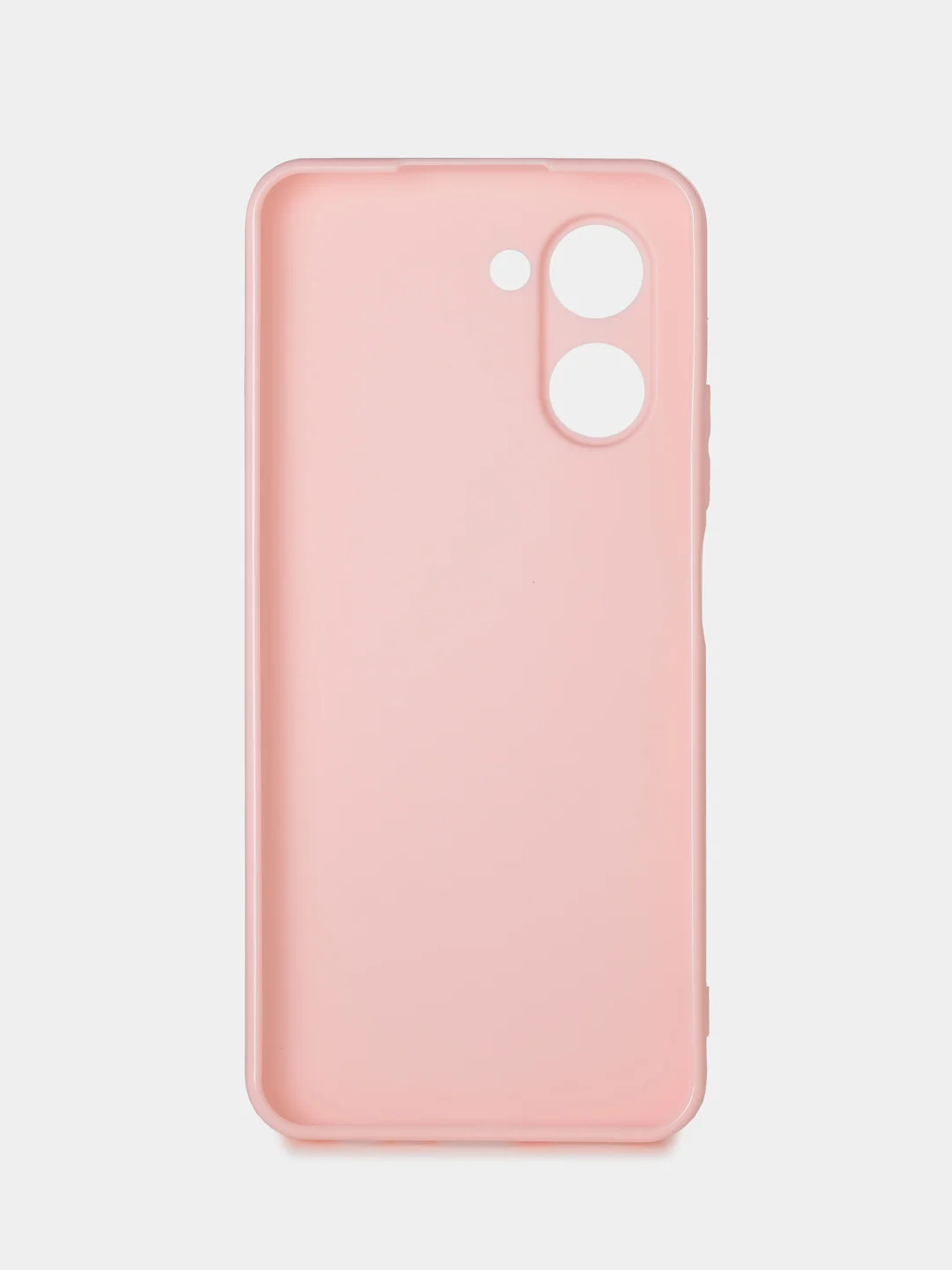 Розовый чехол Realme  9i C21Y C25Y (Реалми ) силиконовый с защитой камеры