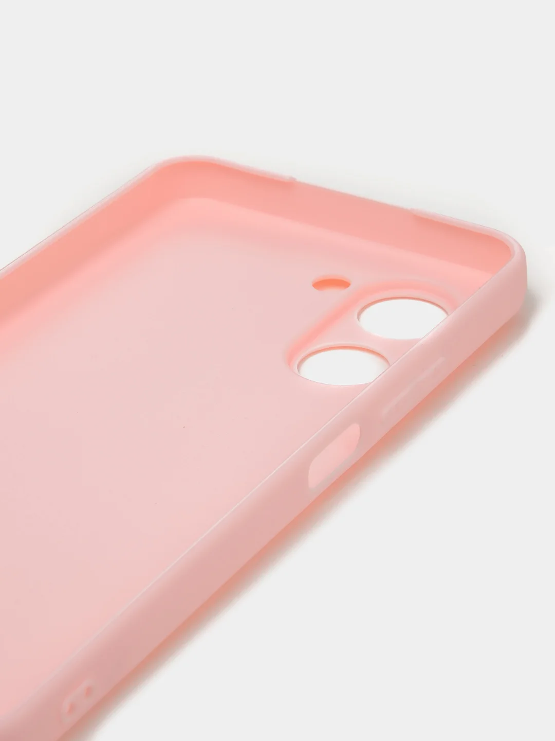Розовый чехол Realme  9i C21Y C25Y (Реалми ) силиконовый с защитой камеры