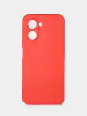 Красный чехол Realme  9i C21Y C25Y (Реалми ) силиконовый с защитой камеры