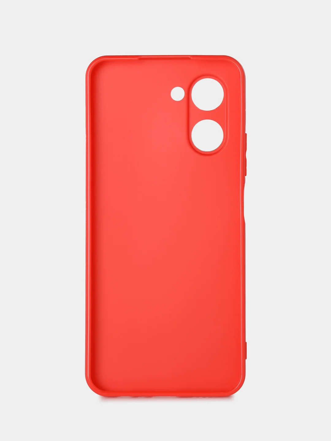 Красный чехол Realme  9i C21Y C25Y (Реалми ) силиконовый с защитой камеры