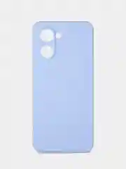 Голубой чехол Realme  9i C21Y C25Y (Реалми ) силиконовый с защитой камеры