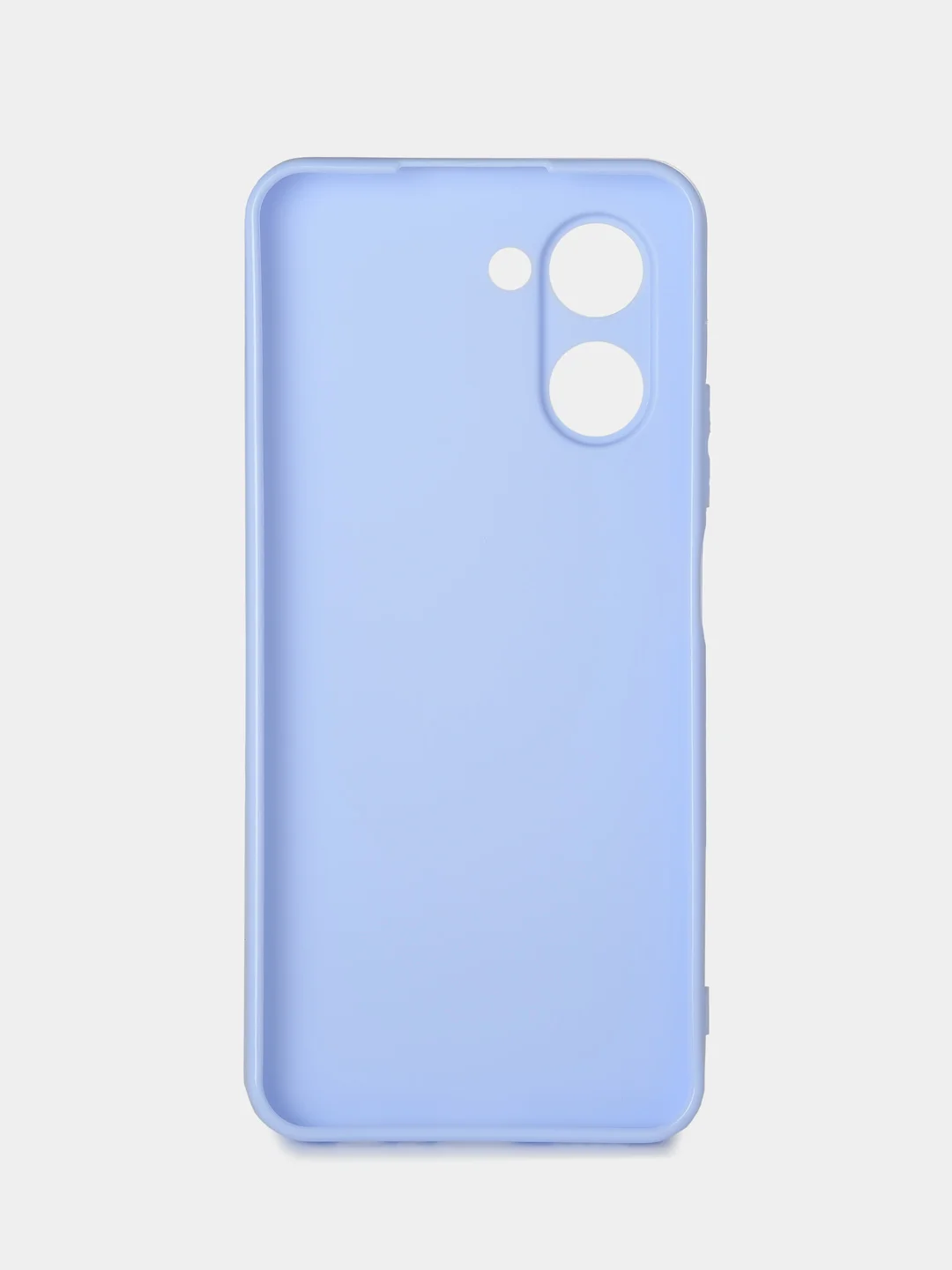 Голубой чехол Realme  9i C21Y C25Y (Реалми ) силиконовый с защитой камеры