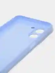 Голубой чехол Realme  9i C21Y C25Y (Реалми ) силиконовый с защитой камеры