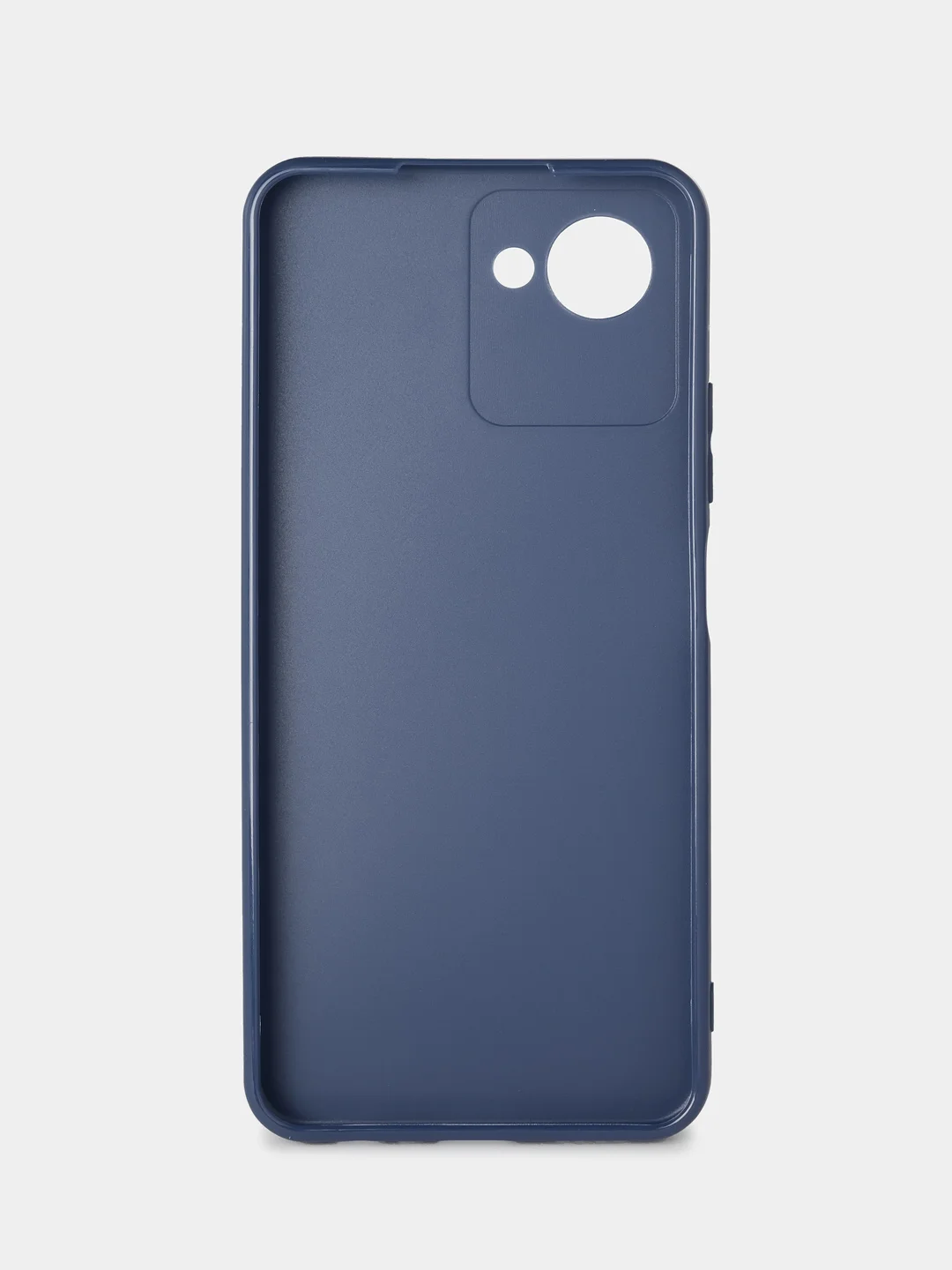 Темно-синий чехол Realme  9i C21Y C25Y (Реалми ) силиконовый с защитой камеры