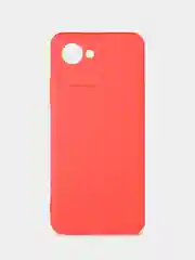 Красный чехол Realme  9i C21Y C25Y (Реалми ) силиконовый с защитой камеры
