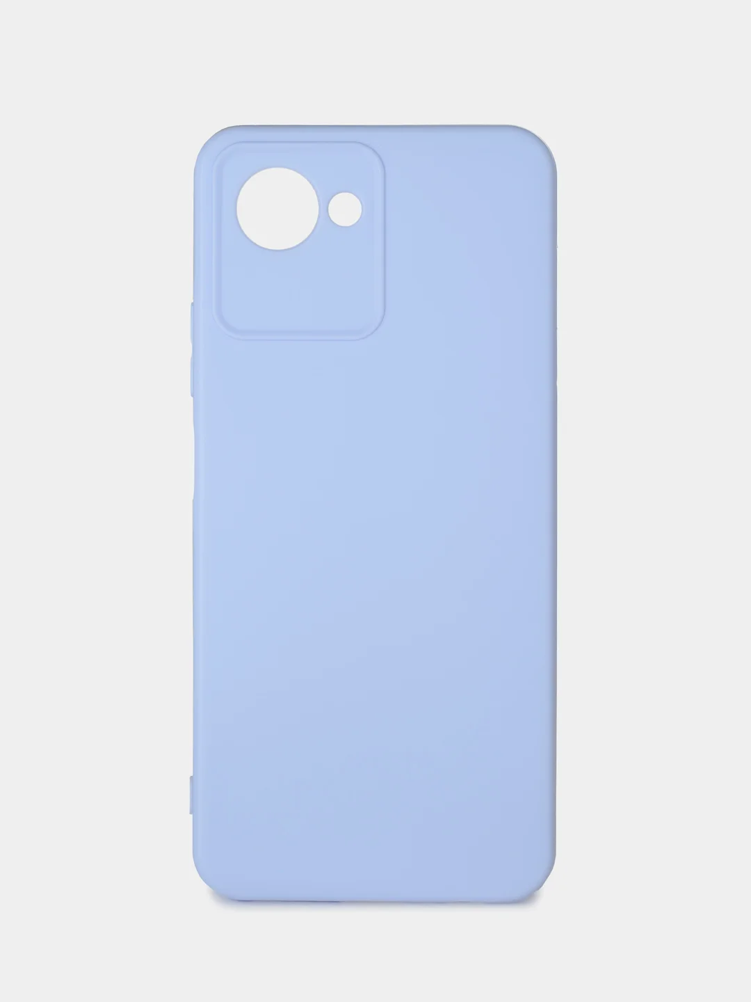 Голубой чехол Realme  9i C21Y C25Y (Реалми ) силиконовый с защитой камеры