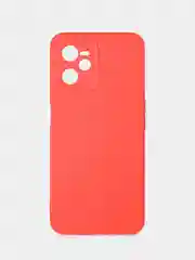 Красный чехол Realme  9i C21Y C25Y (Реалми ) силиконовый с защитой камеры