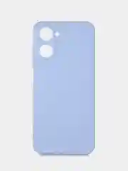 Голубой чехол Realme  9i C21Y C25Y (Реалми ) силиконовый с защитой камеры