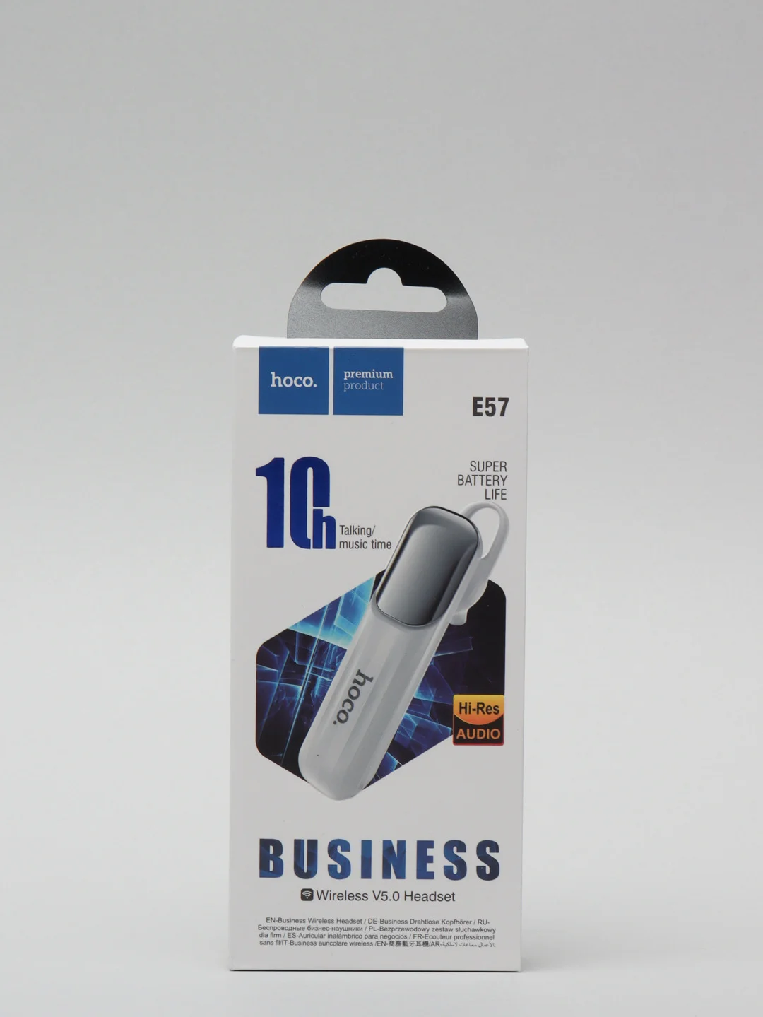 Белый беспроводные наушники, Bluetooth, Hands-free, hoco E57