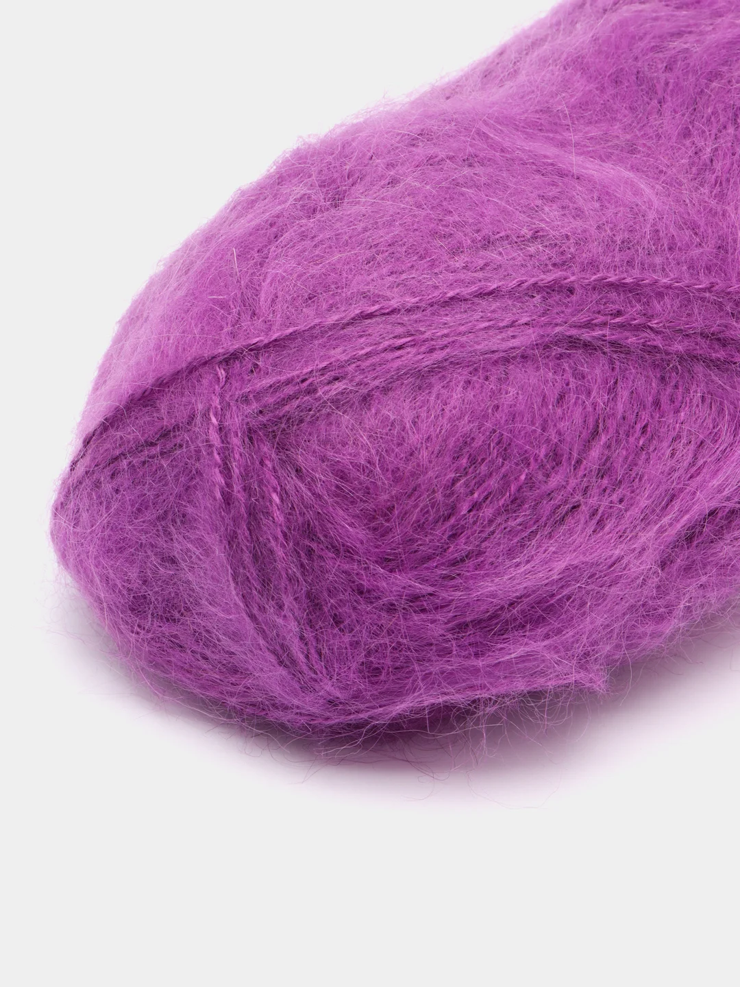 Фиолетовый пряжа Alize Mohair Classic new, Ализе Мохер Классик