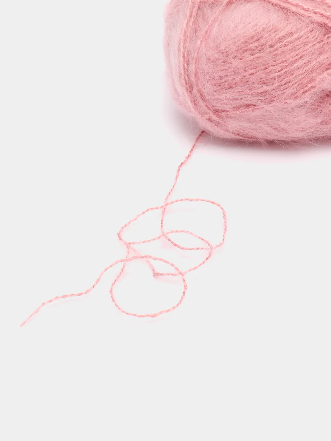 Коралловый пряжа Alize Mohair Classic new, Ализе Мохер Классик