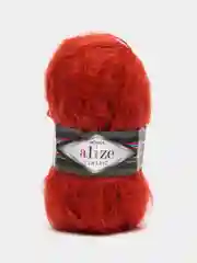 Терракотовый пряжа Alize Mohair Classic new, Ализе Мохер Классик