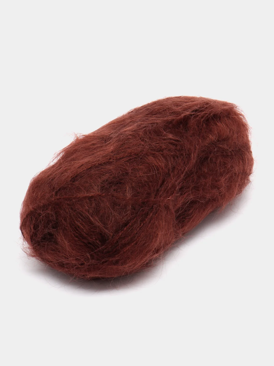 Шоколадный пряжа Alize Mohair Classic new, Ализе Мохер Классик