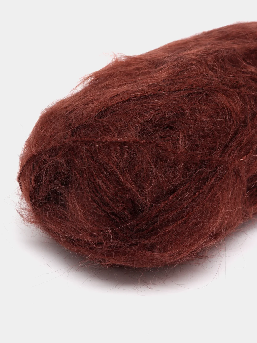 Шоколадный пряжа Alize Mohair Classic new, Ализе Мохер Классик