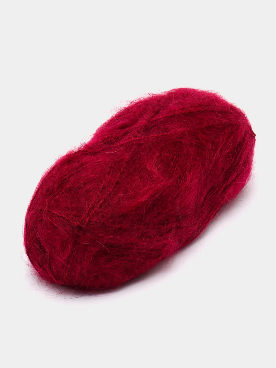Бордовый пряжа Alize Mohair Classic new, Ализе Мохер Классик