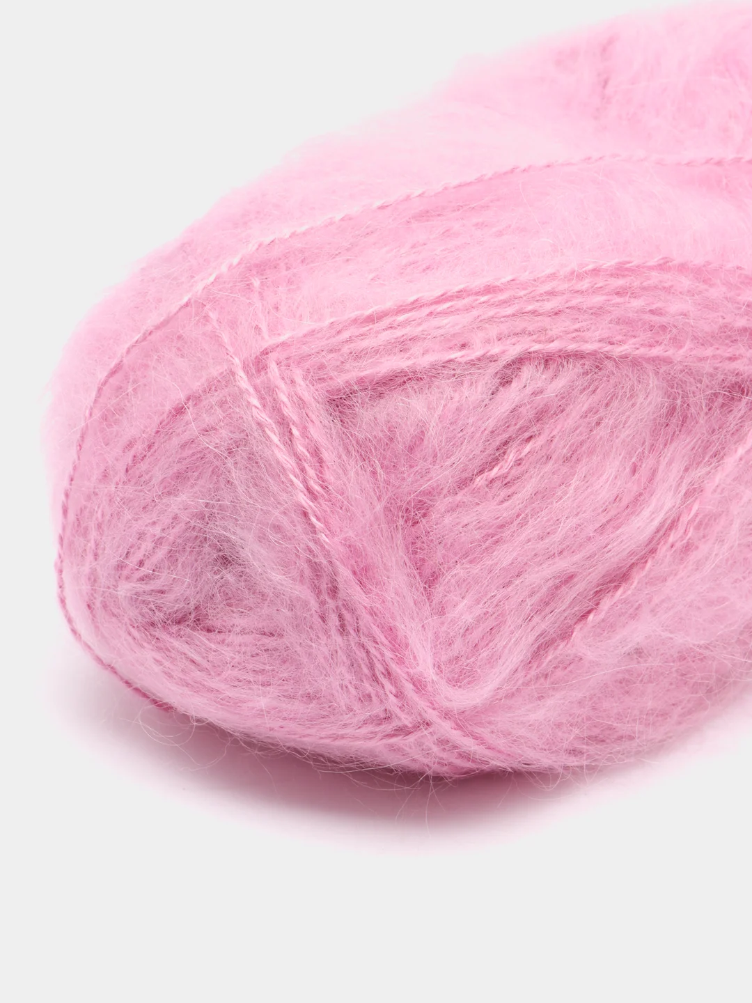 Розовый пряжа Alize Mohair Classic new, Ализе Мохер Классик