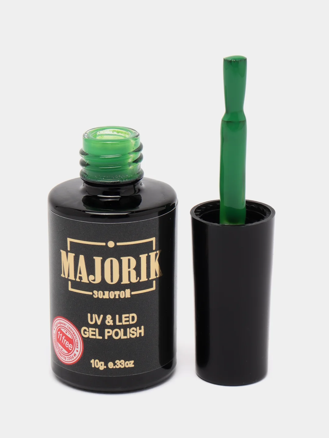 Гель-лак для ногтей Majorik Kapsula, 10 г зеленый хаки голубой бирюзовый лак для маникюра