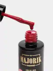 Гель лак для ногтей Majorik Kapsula 43-50, 10г красный алый лак для маникюра и педикюра