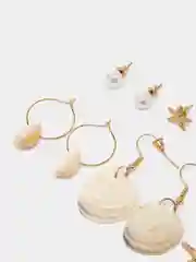 Серьги, набор из 6 пар