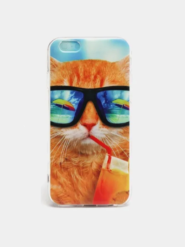Чехол с рисунком силиконовый для iPhone 6 6s 7 8 X XR XS 11 12 13 pro, Айфон