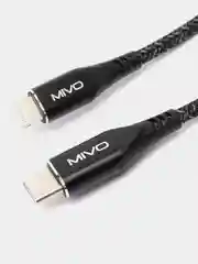 Кабель зарядный для телефона Mivo MX-10L, Type-C for Lightning, 1 метр, черный