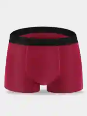 Бордовый боксеры мужские, однотонные