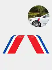 Синий набор наклеек на авто "Sport"