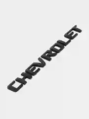 Угольный орнамент-шильдик на багажник CHEVROLET