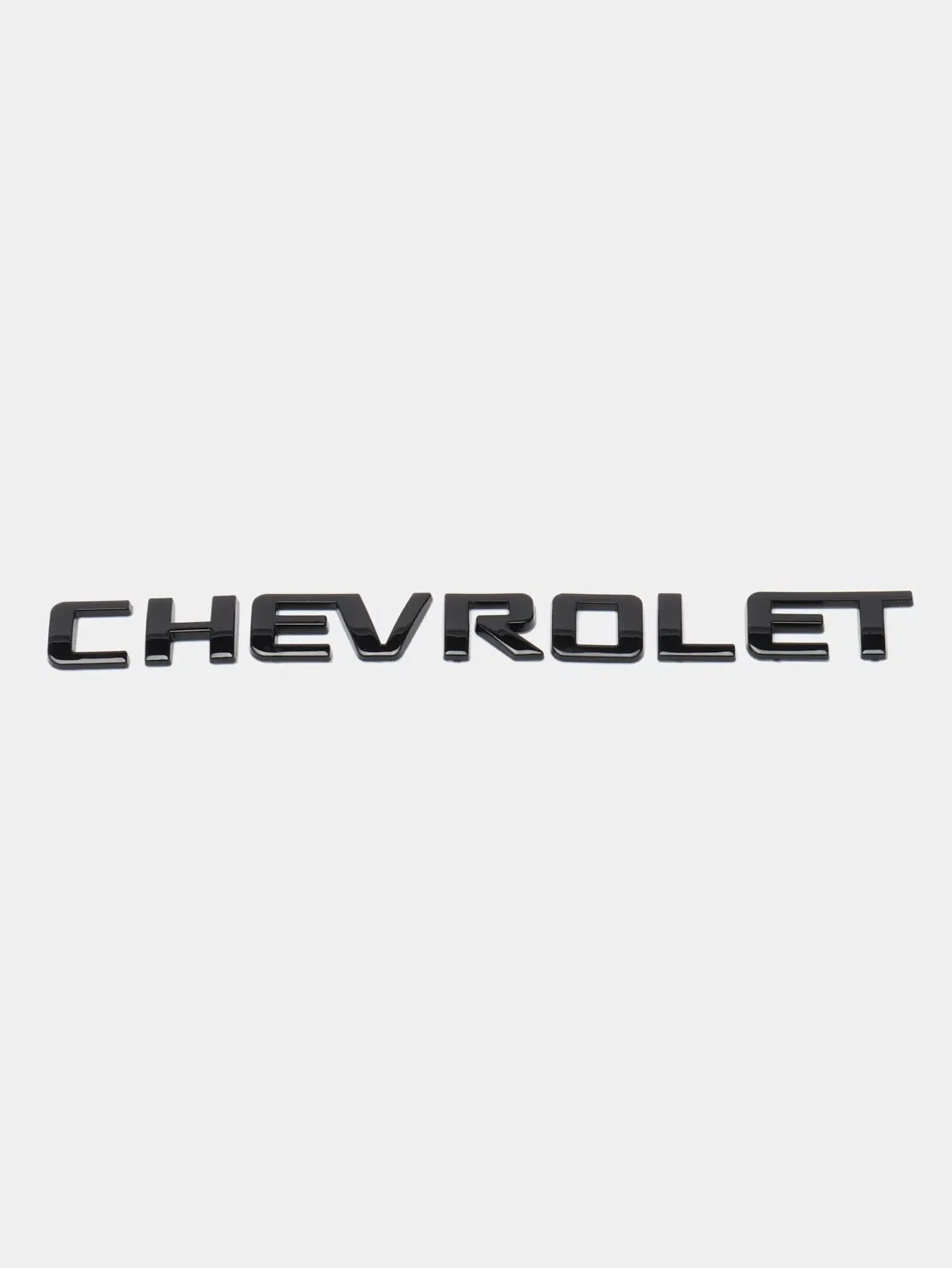 Черный орнамент-шильдик на багажник CHEVROLET
