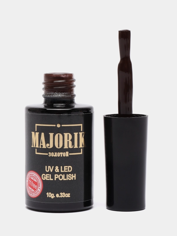 Гель лак для ногтей Majorik Coler 01/03/10/18/19, коричневый и его оттенки, 10 g