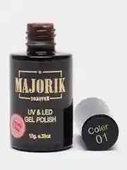 Гель лак для ногтей Majorik Coler 01/03/10/18/19, коричневый и его оттенки, 10 g