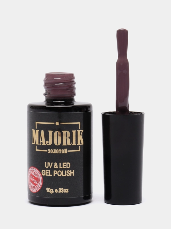 Гель лак для ногтей Majorik Coler 07/09/13/15/20, розовый, сиреневый френч, 10 g