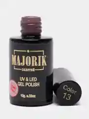 Гель лак для ногтей Majorik Coler 07/09/13/15/20, розовый, сиреневый френч, 10 g