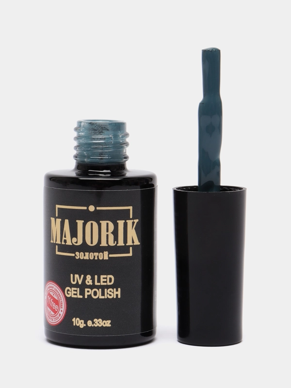 Гель-лак для ногтей Majorik Coler 04 / 08 / 12, зеленые оттенки, 10 g