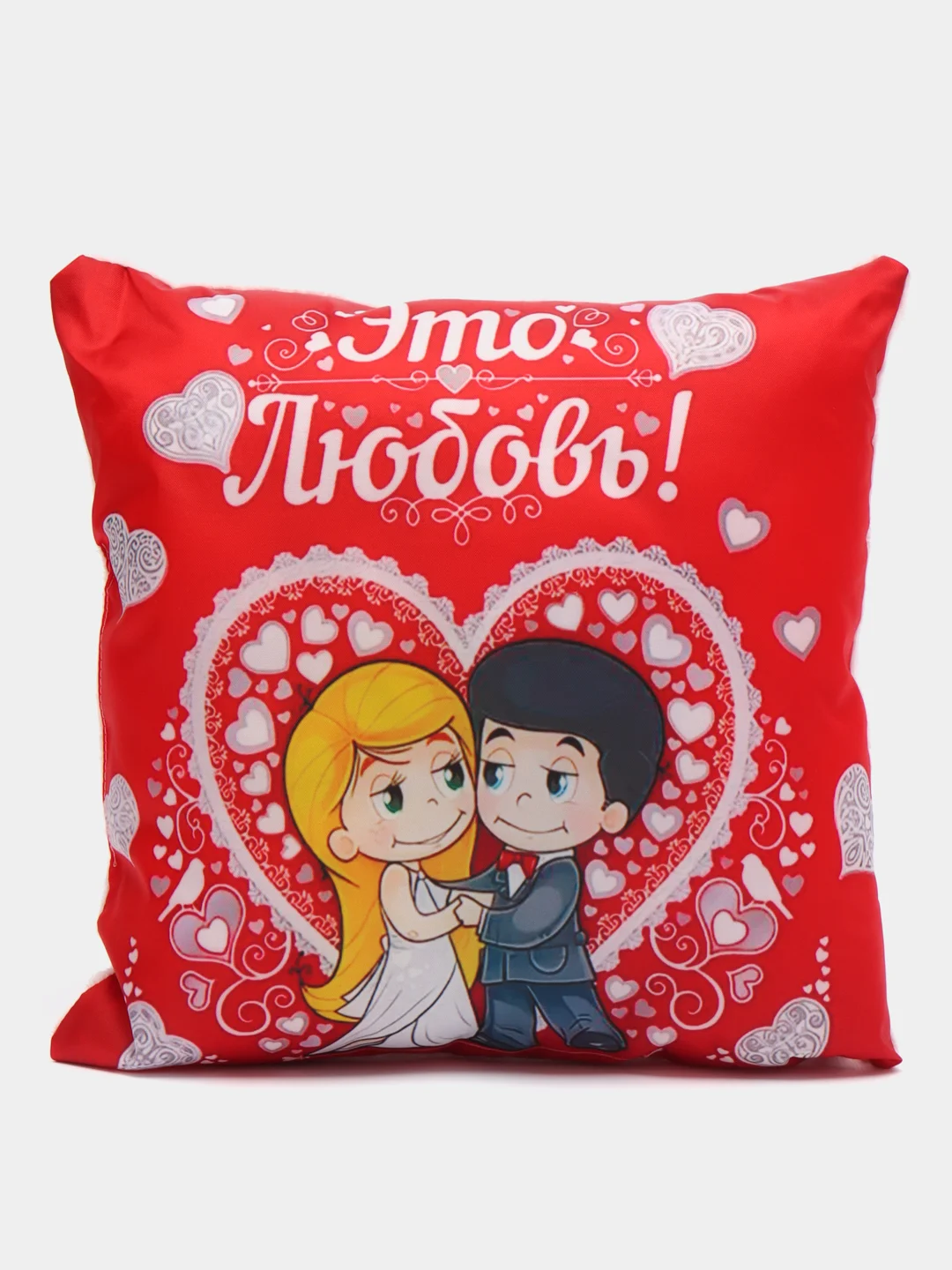 Красный подушка декоративная