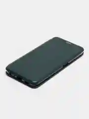 Зеленый чехол-книжка Realme 9i 4G / Oppo A96 / Реалми 9 ай / Оппо А96