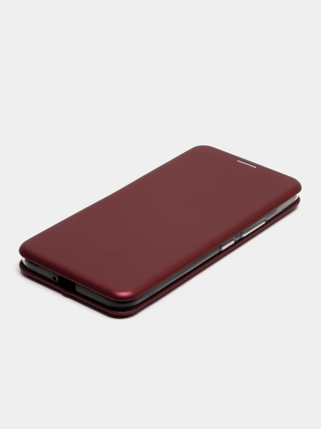 Багровый чехол-книжка Itel Vision 2S / Ител Визион 2С