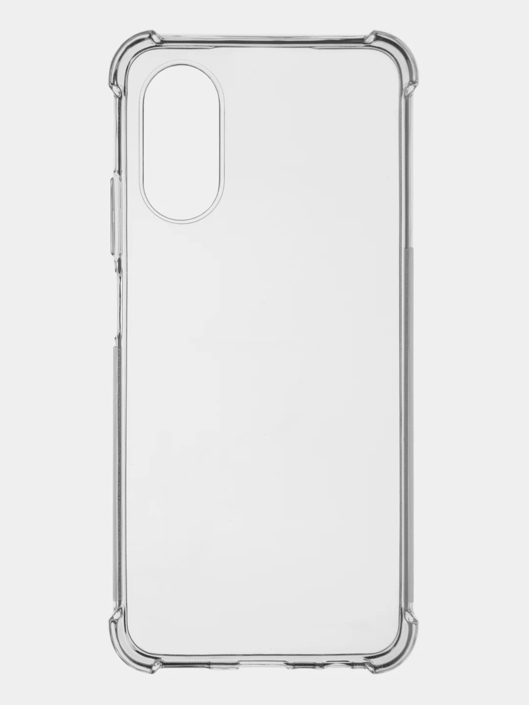 Прозрачный противоударный чехол ROSCO для Oppo A17, силиконовый, с усиленными углами, прозрачный