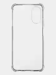 Прозрачный противоударный чехол ROSCO для Oppo A17, силиконовый, с усиленными углами, прозрачный