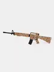 Желтый деревянный автомат из CS GO / КС ГО