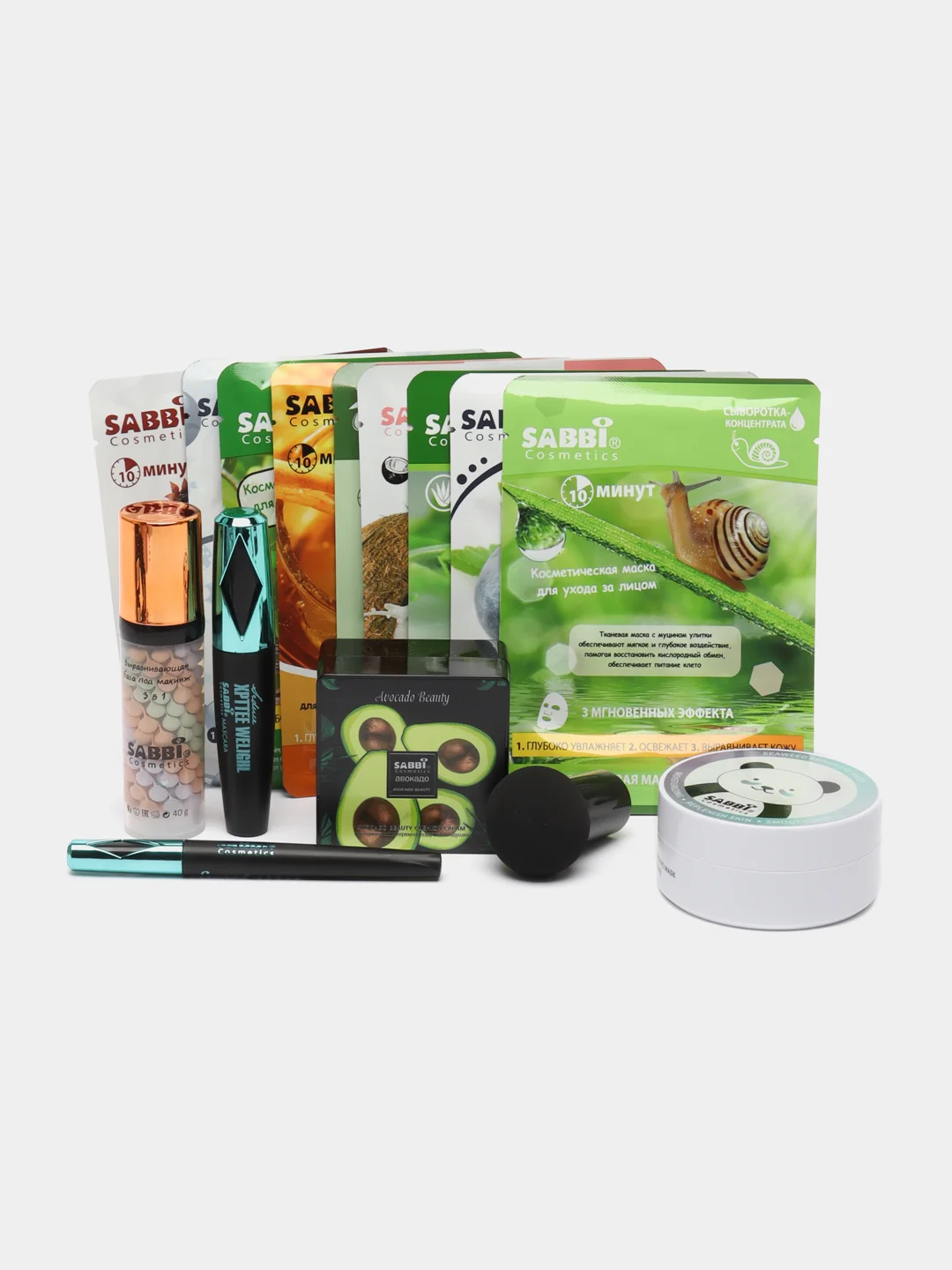 Белый подарочный набор косметики для женщины Beauty Box