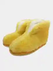 Желтый чуни домашние женские, канарейка