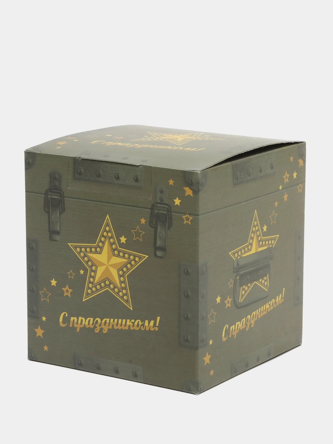 Лесной зеленый коробка подарочная, для мужчин