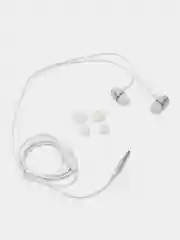 Серебряный наушники Borofone BM57, вакуумные, проводные, 1.2 м